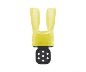 Accarugty Thermoplastic Diving Mouthpiece For Snorkel Regulator Moldable Bite Valve With High Elasticity Reusable Breathing Tube Accessory Shapable for customized Mouthpiece Bite(B)