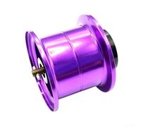 Accarugty Wire Fishing Reel Spool for Daiwa Zillion SV/TW, For Steez SV TW, HLC, For Regal & For Morethan PE TW Series - 7.5g 7075 Aluminum Alloy S(PURPLE)