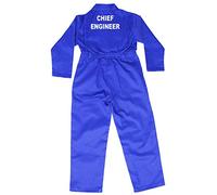 Acce Products Chief Engineer Baby, Childrens, Kids, Coverall, Boilersuit, Overall - Size - 24-3-4 Years - Royal Blue
