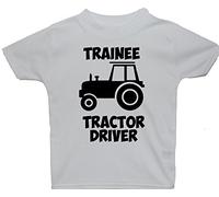 Acce Products Trainee Tractor Driver Baby/Children T-Shirt/Tops 0 to 5 Years