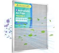 Accecraft 16x25x1 Electrostatic Air Filter HVAC AC Furnace Filter