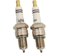 Accel High Performance Spark Plugs (Pair) 2410A, 5R6A for Harley Davidson Evolution 1340cc and Shovelhead models from 1978-81