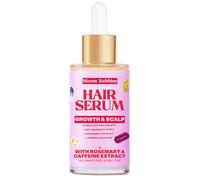 Accelerate Hair Growth with Rosemary Extract, Bloom Robbins Natural Hair Serum 50 ml for Healthy Hair and Scalp, Reduce Hair Loss, Hair Oil with Aloe Vera, Caffeine and Lactobacillus