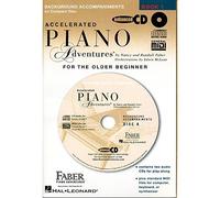 Accelerated Piano Adventures for the Older Beginner Lesson Book 1 2-CD Set by Nancy Faber, Randall Faber (2009-04-01)