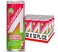 Accelerator Active Energy Drink, Cherry Limeade 12oz can (12 pack)
