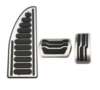 Accelerator Brake Pedal Cover For Focus 2 3 4 For MK2 Car Accelerator Pedals Brake Pedal Set Covers Clutch Rest Foot Cover(AT With Rest)