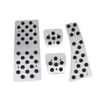 Accelerator Brake Pedal Covers For Civic 8th 2006-2011 Car Pedals Aluminum MT Foot Rest Fuel Accelerator Brake Clutch Pedals Pads Need Drilling Car Pedal Covers