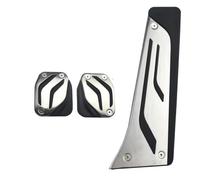 Accelerator Brake Pedal For BMW 5 6 7 Series F01 F02 F06 F10 520d 520i 525d 528i 530d 530i brake footrest pad Aluminum alloy pedal Auto Gas Pedal(GRAY)