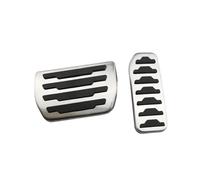 Accelerator Brake Pedal For Range For Rover For Evoque For Land Discovery Sport For Jaguar E-Pace Steel Footrest Gas Brake Pedal Covers Kit(AT PEDAL)