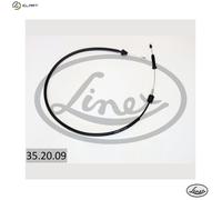 ACCELERATOR CABLE 35.20.09 FOR RENAULT E7J711/710/601/754/719/718 1.4L 4cyl