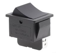 Accelerator Foot Pedal Reset Switch For Electric Cars Rocker Style Controller Compatible With 6v 12v Ride On Toys Featuring Auto Return Function And Two Pin Socket For Simple Installation Black Unit