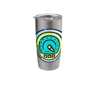 Accelerator Open Throttle Speedometer Stainless Steel Insulated Tumbler