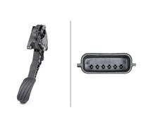 accelerator pedal position sensor for left-hand drive vehicles 6PV 009 978-751