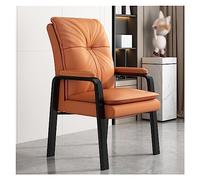 Accent Armchair with Metal Frame and Padded Arms, Modern Upholstered Chair for Living Room Reading