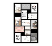 accent by nielsen Collage Picture Frame, Black for 13 Photos 4x6in