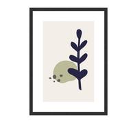 accent by nielsen Velino Picture Frame - Black A3, 29.7x42cm - with Glass Front - Ready-to-Hang with Contemporary Poster Print