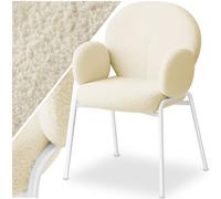 Accent Chair Boucle Bubble Round Scandi Reception Occasion Lounge Indoor Seat