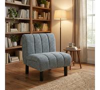 Accent Chair Lily Panelling Grey