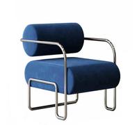 Accent Chair, Retro Leisure Upholstered Reading Chair with Extra Soft Padding and Cushion for Living Room and Home Office