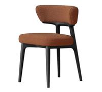 Accent Chair, Scandinavian Design Upholstered Multi-Use for Dining, Office & Makeup Vanity