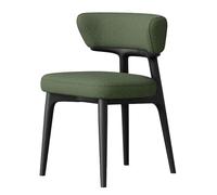 Accent Chair, Scandinavian Design Upholstered Multi-Use for Dining, Office & Makeup Vanity