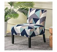 Accent Chair Slipcover Cover High Stretch Armless Chair Covers for Living Room Chair Slipcovers Modern Furniture Protector with Elastic Bottom (Color : #23)