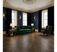Accent Floors And Walls Charred Oak Herringbone 12mm Ac4 Laminate Flooring (1.8 M² Pack)