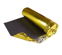 Accent Floors and Walls Sonicstep 5mm Gold Wood & Laminate Flooring Underlay (45M² 3 X Rolls) - Integrated Damp Proof Membrane