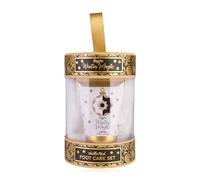 Accentra Foot Care Set Winter Magic in Gift Box, 2-Piece Wellness Gift Set for Women with Foot Lotion and Cuddly Socks, Vanilla Musk Fragrance, Festive Care Set, Ideal Christmas Gift