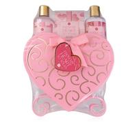 Accentra From My Heart To Yours, Gift Set with 240 ml Shower Gel, 240 ml Body Lotion and 100 g Bath Salt in Decorative Heart Made of Metal, Care Gift Set for Women for Birthday and Mother's Day