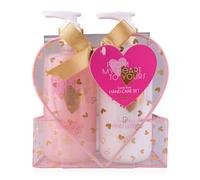 Accentra From My Heart To Yours, Hand Care Set for Women with 290 ml Hand Soap and 290 ml Hand Lotion, Candy Rose Fragrance, Gift Set for Women as a Gift for Birthday, Mother's Day and Valentine's Day