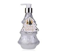 Accentra Happy Holidays Hand Soap in Tree Shape Pump Dispenser 310 ml Hand Soap in Pump Dispenser Liquid Soap Vanilla Frost Fragrance