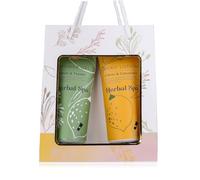 Accentra Herbal Spa Bath Set in Reusable Gift Bag, 200 ml Shower Gel, 200 ml Body Lotion, Gift Made of Recycled Material for Women, Valentine's Day, Mother's Day