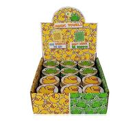 Accentra Magic Towel "Happy Animals" Magic Towel 48 Pieces with Duck and Frog Motifs, Wash Cloth 27 x 27 cm, as raffle prize, party gifts for children's birthday or wedding, bulk pack