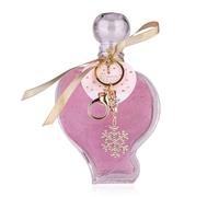 Accentra Romantic Dreams Bubble Bath in Glass Bottle, Heart Shape & Keyring Snowflake for Women, Shower Foam, Bath Foam, Fragrance Vanilla Rose, Festive Wellness Gift for Christmas