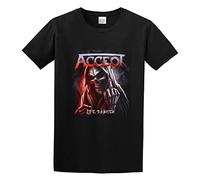 Accept Lifes A Bitch Vintage Retro T Shirt Mens Tee Black XXL