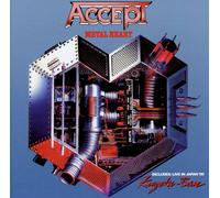 Accept 'Metal Heart' + 'Kaizoku-Ban: Live In Japan' CD Jewel Case