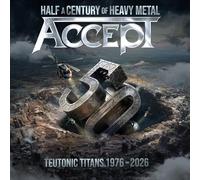 Accept - Teutonic Titans 1976-2026 (Black Vinyl) [VINYL]