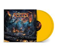 Accept The Rise Of Chaos Vinyl LP Yellow Colour Due Out 10/10/25 NEW