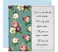 Acceptance Card for Wedding invitation - Saved The Date - CRSVP Cards Wedding, Engagement Party Invitations Card, 145mm Cant Wait Card Greeting Cards