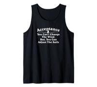 Acceptance & Change Alcoholics AA Narcotics NA Anonymous Tank Top