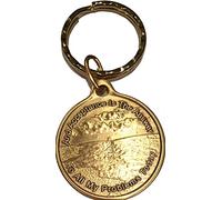 Acceptance Is The Answer Beach Sunrise Bronze Keychain AA Page 449 417