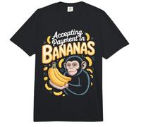 Accepting Payment in Bananas Capuchin Monkey Comfort Colors Adult Heavyweight T-Shirt
