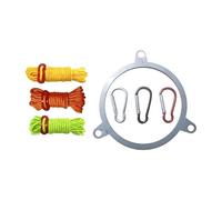 Accesorios A Prueba De Para Tubos De Estufa De Tienda - Acero Inoxidable | Suministros Portátiles De Montaña De Acero Inoxidable | De Cuerda Para Chimenea De Tubería De Estufa Para Mosqu