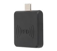 Access Card Reader, Plug and Play IC Card Reader 13.56Mhz 5V 100mA Fast Fetching Speed for Mobile Phone (Black)