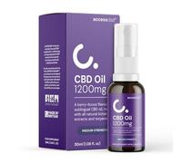 ACCESS CBD Oil 1200 mg | Vegan | Free from THC Oil | MCT Oil | CBD Drops | Medium Strength CBD Spray | Berry Flavour | 30ml