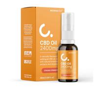 ACCESS CBD Oil 2400mg (30ml) Strong CBD Oil Drops, Natural Flavour, Blended with MCT Oil, THC-Free, Lab Tested