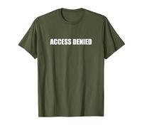 Access Denied T-Shirt, Men, Olive Green, 3X-Large