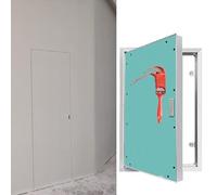 Access Door for Drywall Hidden Laundry Shoot with SpringLoaded Handle Aluminum Alloy Inspection Door (65x150cm) Perfect for Concealed Access in Walls