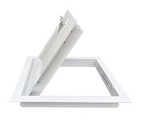 Access Door Inspection Door Hatch, 36"x36" Vent Systems Aluminum Access Panel for Drywall, Fuse Box Cover Cabinet, Electrical & Plumbing Service Openings(22x32in/56x81cm)